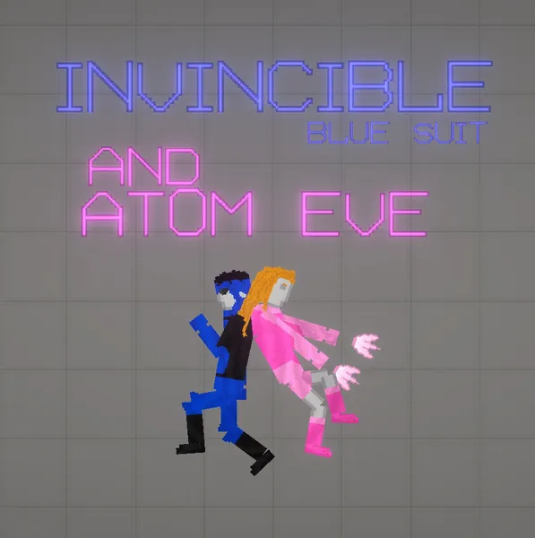 Blue Suit invincible, Atom eve and her Energy Blast 1
