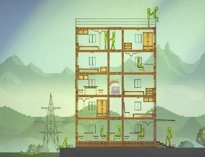 Five story building 1