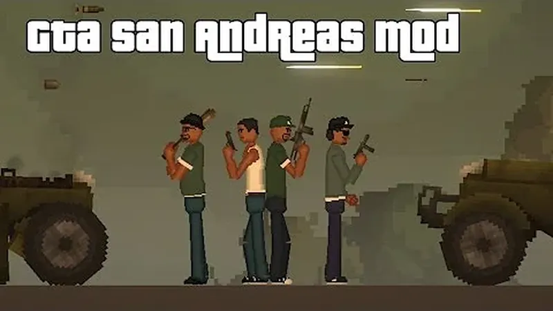 Gta San Andreas main character 1