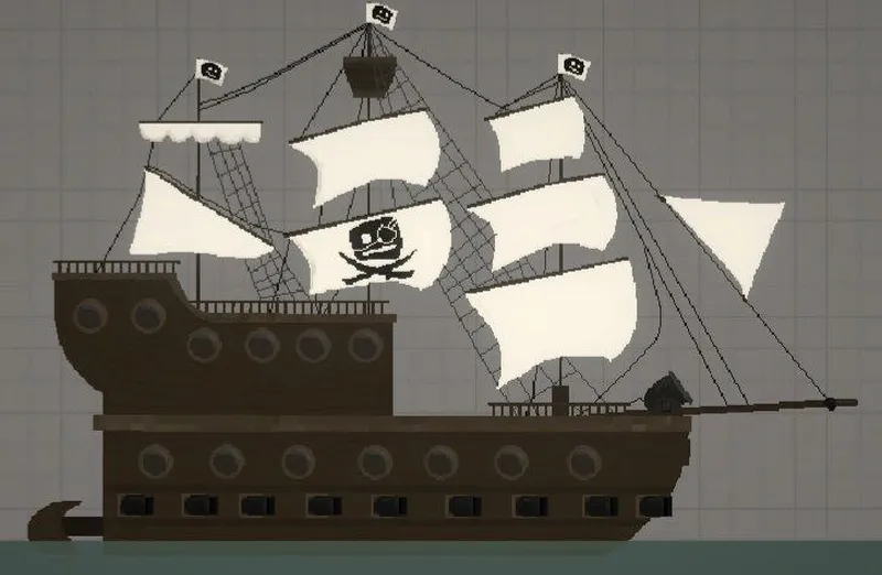 Large Pirate ship 1