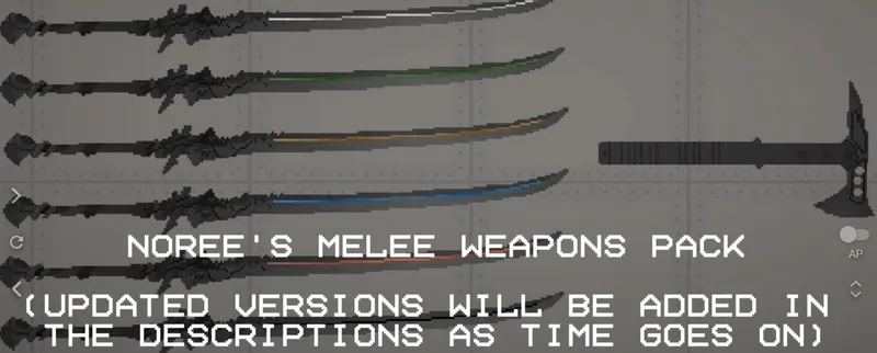 Melee Weapons 1