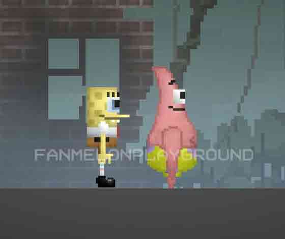 Patrick and SpongeBob and Squidward 1