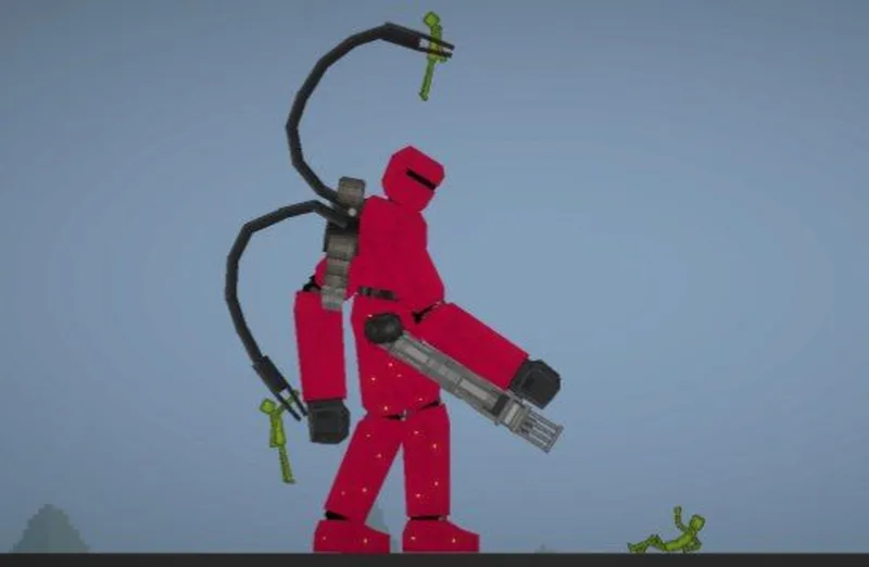 Red mechs 1