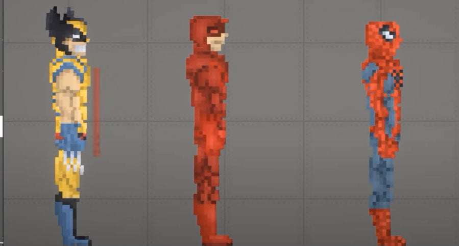 Wolverine SpiderMan Daredevil 1