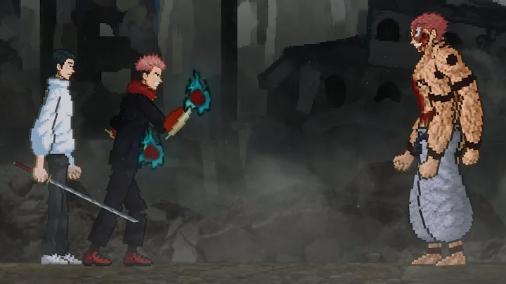 Yuji & Yuta vs Sukuna 1